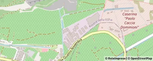 Mappa Roverè della Luna