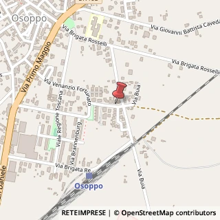 Mappa Via Giuseppe Garibaldi, 6, 33010 Osoppo, Udine (Friuli-Venezia Giulia)