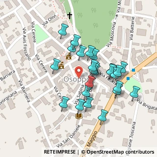 Mappa Via S. Daniele, 33010 Osoppo UD, Italia (0.09231)
