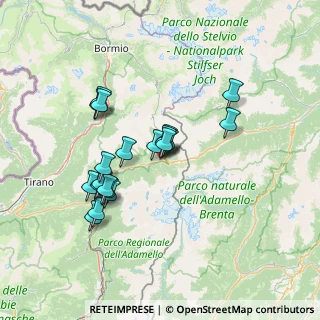 Mappa Via Fratelli Calvi, 25056 Ponte di legno BS, Italia (12.2725)