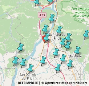 Mappa Via Fabris, 33010 Osoppo UD, Italia (9.0635)