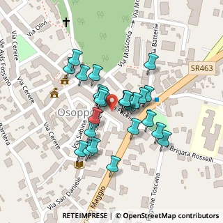 Mappa Via Fabris, 33010 Osoppo UD, Italia (0.07308)