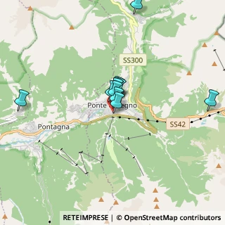 Mappa Via Corno D'Aola, 25056 Ponte di legno BS, Italia (1.24727)