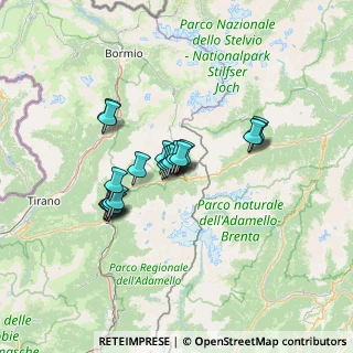 Mappa Località Acquaseria, 25056 Ponte di Legno BS, Italia (10.275)