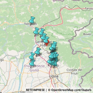 Mappa Via Lucardi, 33011 Artegna UD, Italia (10.8825)