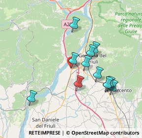 Mappa Via Del Cet, 33010 Osoppo UD, Italia (6.68917)