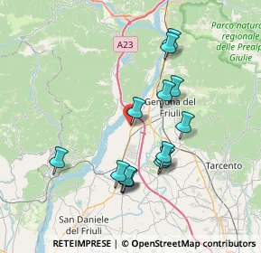 Mappa Via Del Cet, 33010 Osoppo UD, Italia (6.77071)