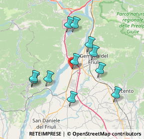 Mappa Via Del Cet, 33010 Osoppo UD, Italia (6.87)