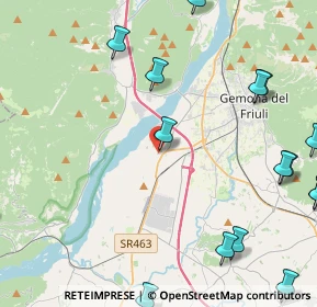 Mappa Via Del Cet, 33010 Osoppo UD, Italia (6.79789)