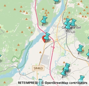 Mappa Via Del Cet, 33010 Osoppo UD, Italia (6.51333)