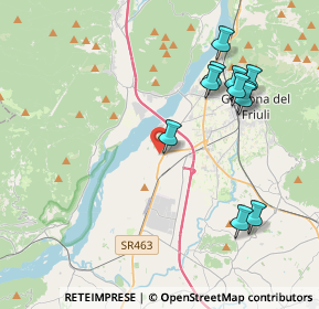 Mappa Via Del Cet, 33010 Osoppo UD, Italia (4.12727)