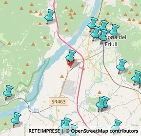 Mappa Via Brigata Re, 33010 Osoppo UD, Italia (6.2635)