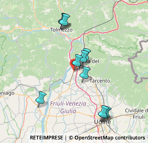 Mappa Via Brigata Re, 33010 Osoppo UD, Italia (14.65364)