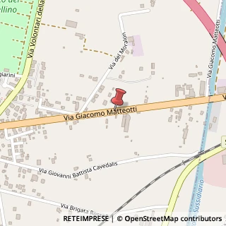 Mappa Via Giacomo Matteotti, 92, 33010 Osoppo, Udine (Friuli-Venezia Giulia)