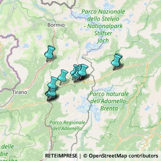 Mappa Via Fiume, 25056 Ponte di Legno BS, Italia (10.3425)