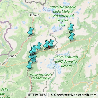 Mappa Via Fiume, 25056 Ponte di Legno BS, Italia (11.97154)