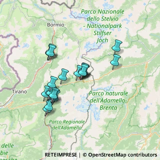 Mappa Via Fiume, 25056 Ponte di Legno BS, Italia (12.229)