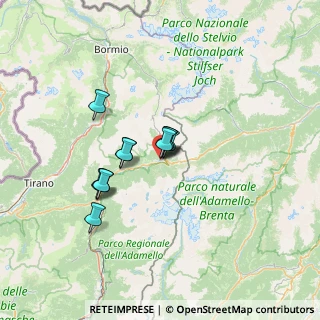 Mappa Via Fiume, 25056 Ponte di Legno BS, Italia (9.44)