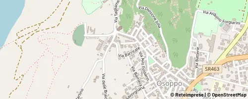 Mappa Osoppo