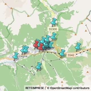 Mappa Via San Pietro, 25056 Ponte di Legno BS, Italia (1.236)