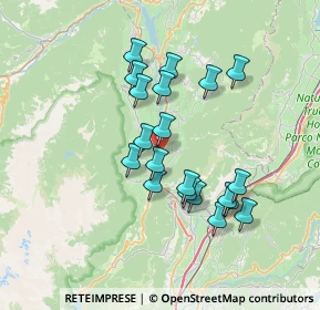 Mappa SP 73, 38010 Ton TN, Italia (6.1775)