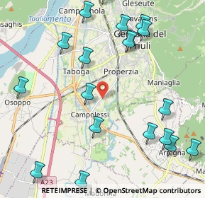 Mappa Via Campo, 33013 Gemona del Friuli UD, Italia (2.6715)
