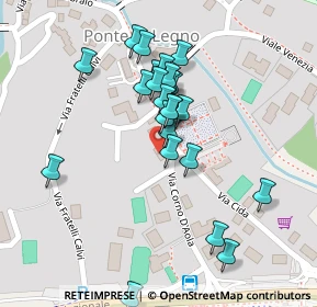Mappa Piazzale Europa, 25056 Ponte di Legno BS, Italia (0.1)