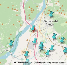 Mappa Via Giacomo Matteotti, 33010 Osoppo UD, Italia (6.606)