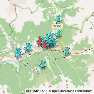 Mappa Via F.lli Calvi, 25056 Ponte di Legno BS, Italia (1.097)