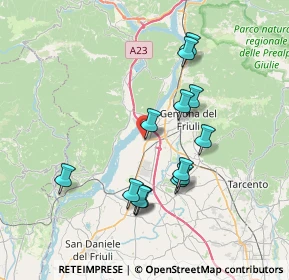 Mappa Via Paolo Diacono, 33010 Osoppo UD, Italia (6.80714)