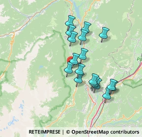 Mappa Via Loze, 38010 Campodenno TN, Italia (6.03588)