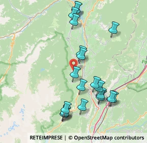 Mappa Via Loze, 38010 Campodenno TN, Italia (8.2165)