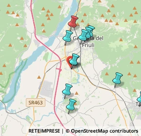 Mappa Via San Marco, 33013 Gemona del Friuli UD, Italia (4.66643)