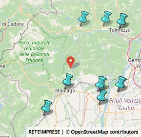 Mappa Strada Provinciale di Chievolis, 33090 Tramonti di sopra PN, Italia (20.00643)