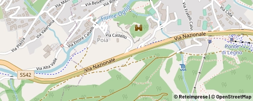 Mappa Ponte di Legno