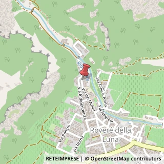 Mappa Via Mulini, 20, 38030 Roverè della Luna, Trento (Trentino-Alto Adige)