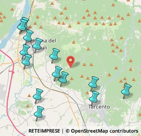 Mappa Borgo Isola, 33010 Montenars UD, Italia (4.79357)