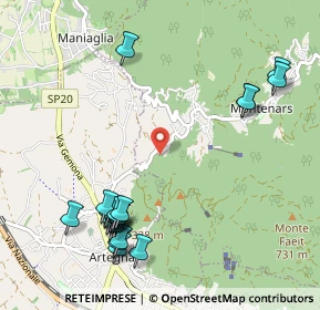 Mappa SP34, 33010 Montenars UD, Italia (1.223)