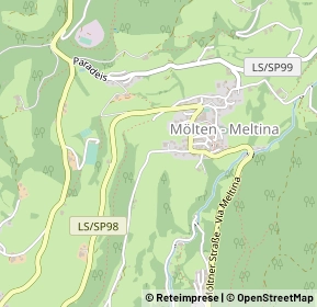 Mappa 39010 Meltina BZ, Italia (0.35)