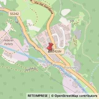 Mappa Pontives, 39040 Laion, Bolzano (Trentino-Alto Adige)