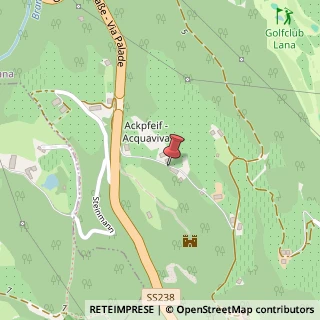 Mappa Localita' acquaviva 10, 39011 Lana, Bolzano (Trentino-Alto Adige)
