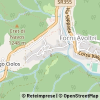 Hartă Forni Avoltri