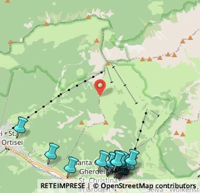 Mappa Mastle 26, 39047 Santa Cristina Valgardena BZ, Italia (3.1295)