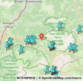 Mappa Mastle 26, 39046 Ortisei BZ, Italia (9.6405)