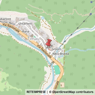 Mappa Via Maria Plozner Mentil, 15, 33020 Paluzza, Udine (Friuli-Venezia Giulia)