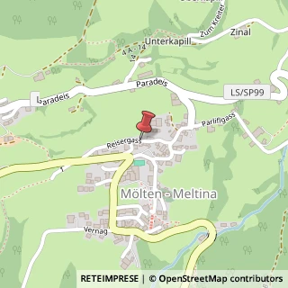 Mappa Via paese 62, 39010 Meltina, Bolzano (Trentino-Alto Adige)