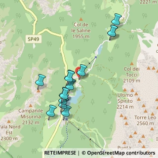 Mappa Via Guide Alpine, 32041 Auronzo di Cadore BL, Italia (0.90714)