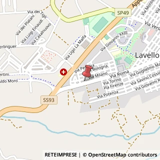 Mappa Via Marche, 2, 85024 Lavello, Potenza (Basilicata)