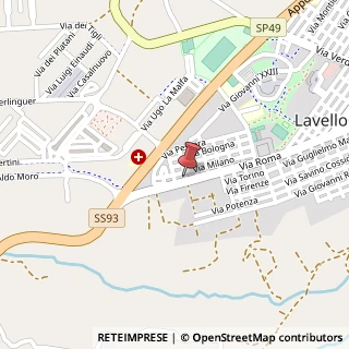 Mappa Via Roma, 136, 85024 Lavello, Potenza (Basilicata)