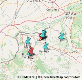 Mappa Via Pavia, 85024 Lavello PZ, Italia (8.36273)